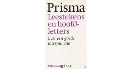 Prisma Leestekens en hoofdletters