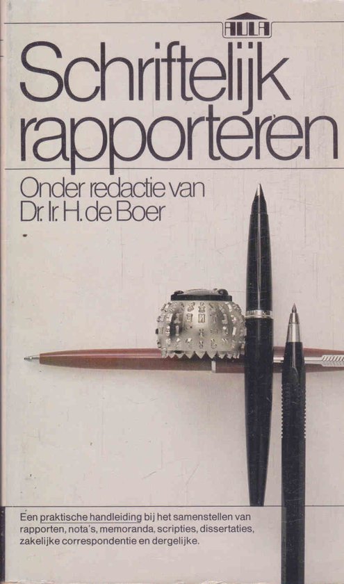 Schriftelijk rapporteren