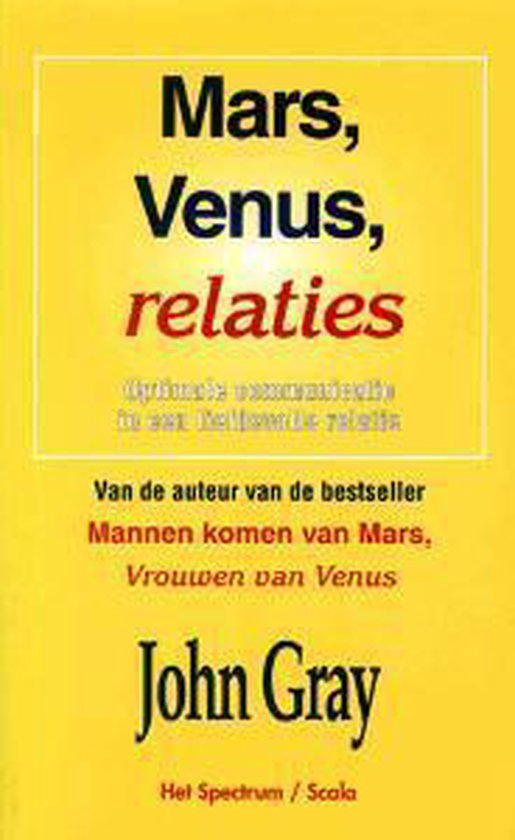 Mars, Venus, relaties