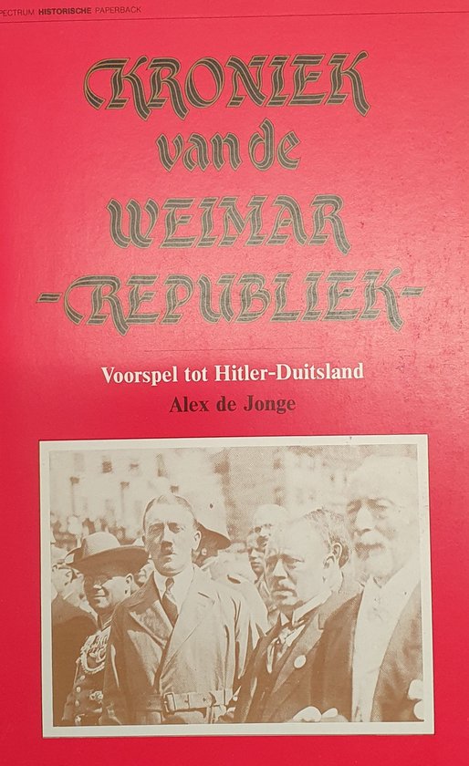 Kroniek van de weimar-republiek