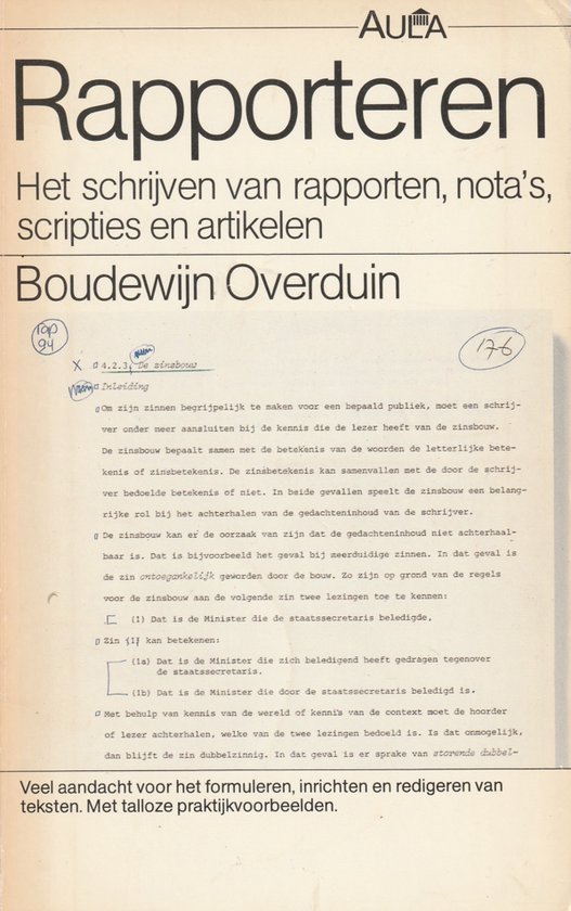 Rapporteren