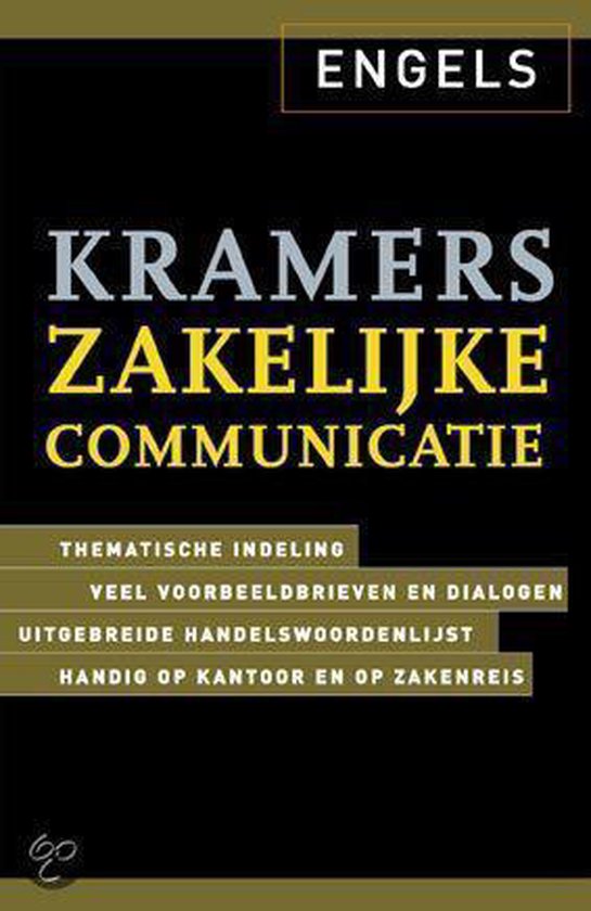 Kramers Zakelijke Communicatie Engels