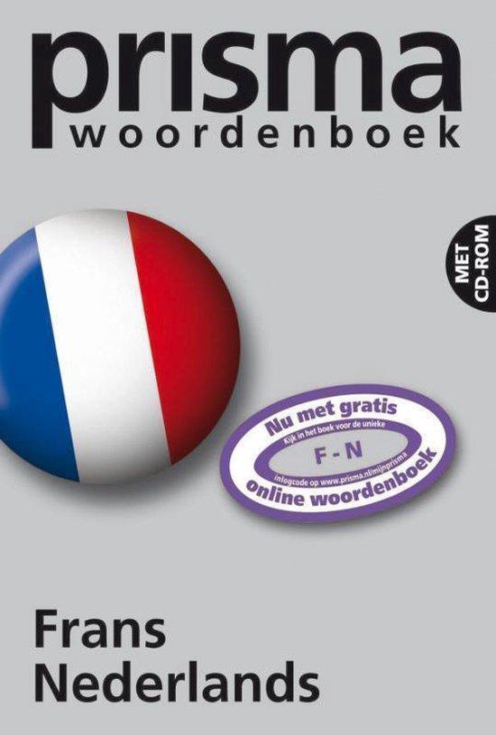 Prisma Woordenboek Frans Ned Met Cdr