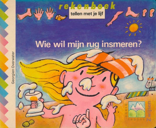 Biebelebons rekenboek tellen met je lijf. Wie wil mijn rug insmeren