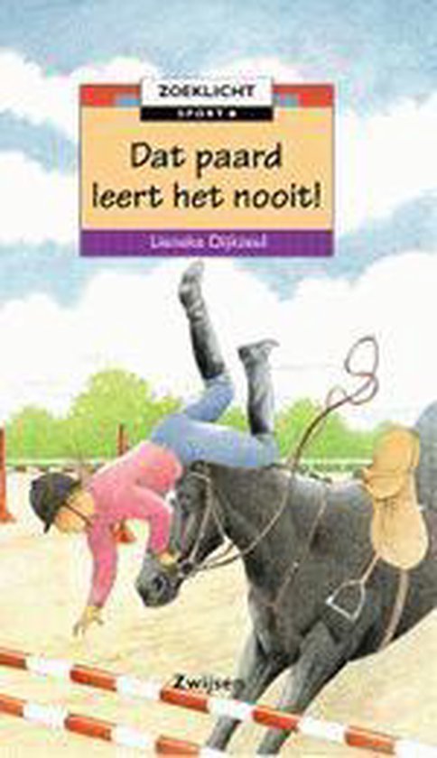 Dat paard leert het nooit !