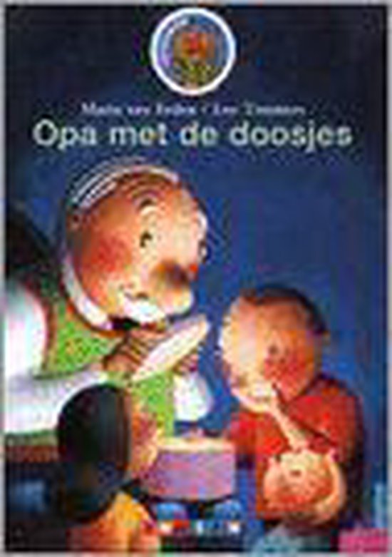 Opa met de doosjes