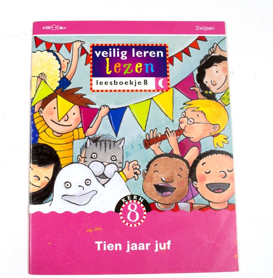 VEILIG LEESBOEKJE MAAN 8