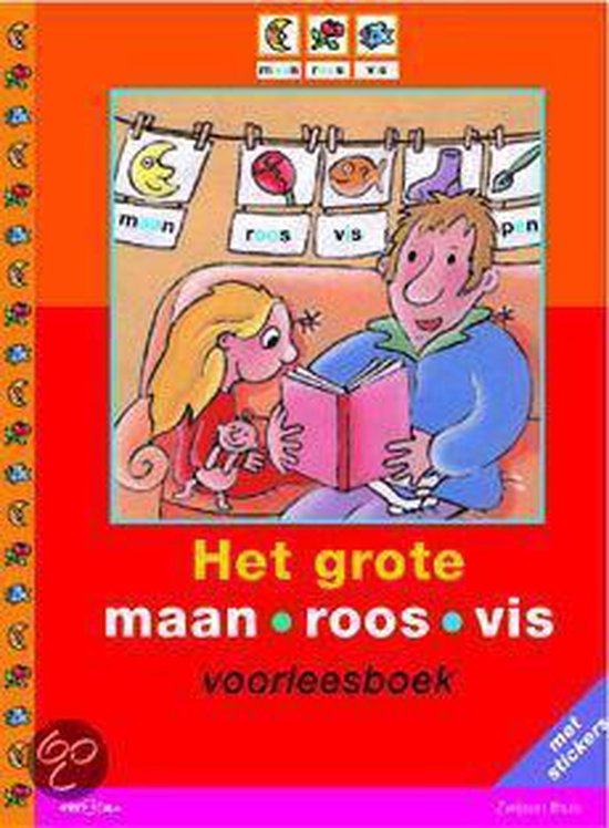 Grote Maan Roos Vis Voorleesboek