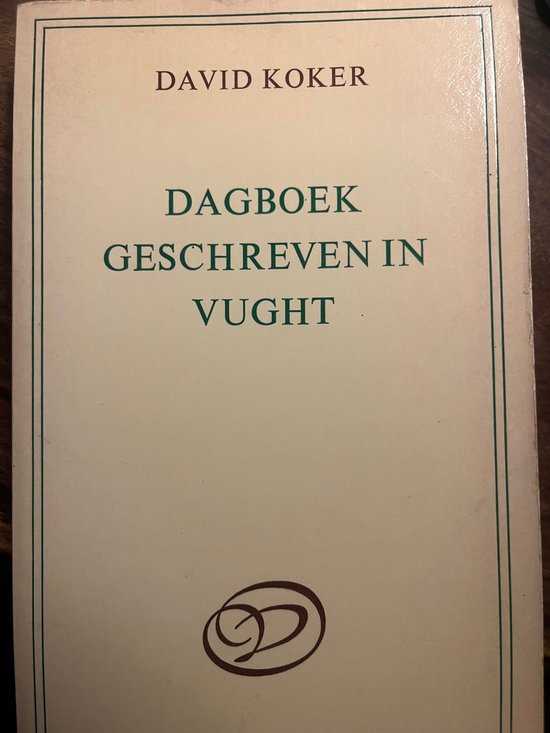 Dagboek geschreven in Vught