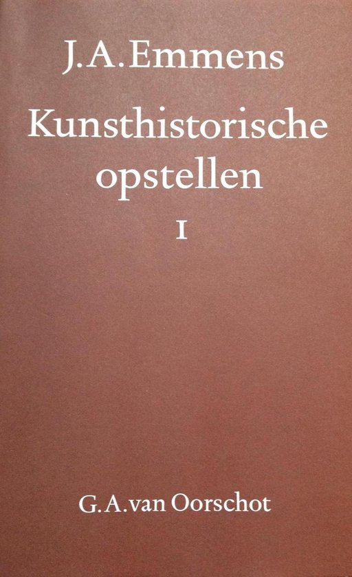 Kunsthistorische opstellen I