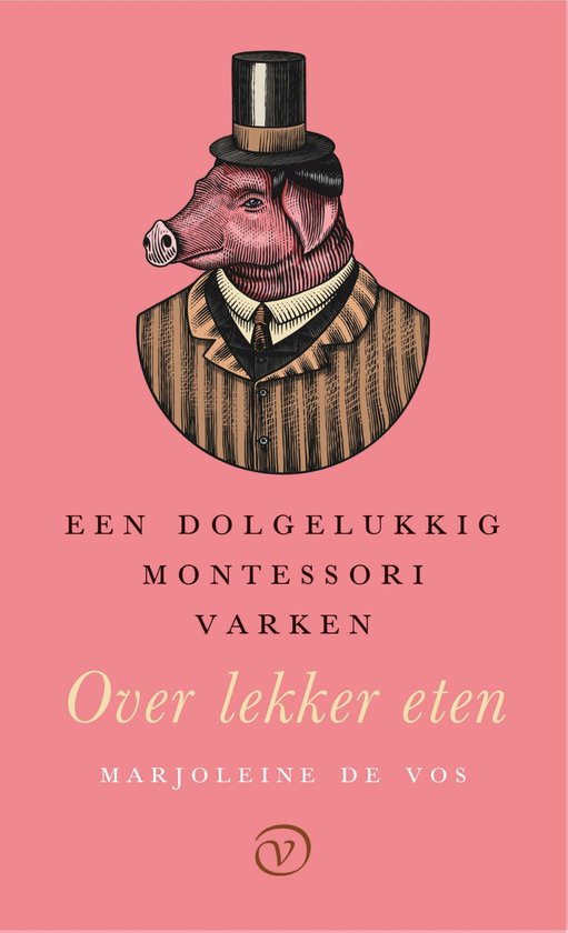 Een dolgelukkig Montessorivarken