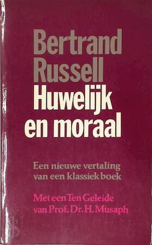 Huwelyk en moraal