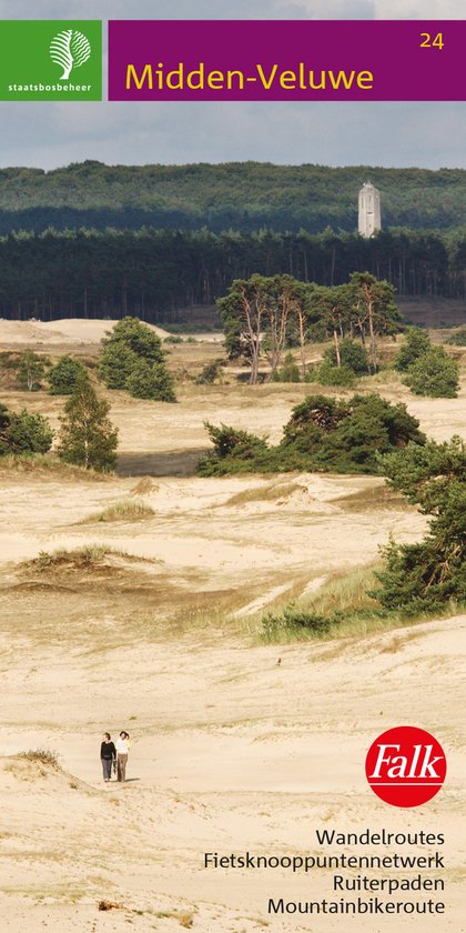 Staatsbosbeheer wandelkaart- Veluwe-Midden