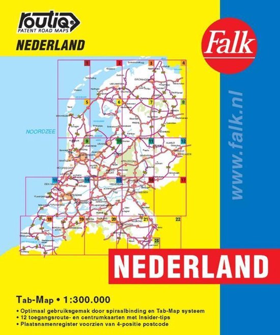 Routiq Nederland Tab Map