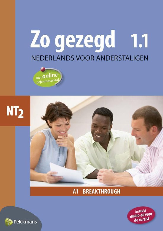 Zo gezegd 1.1 Leerwerkboek + audio-cd cursist