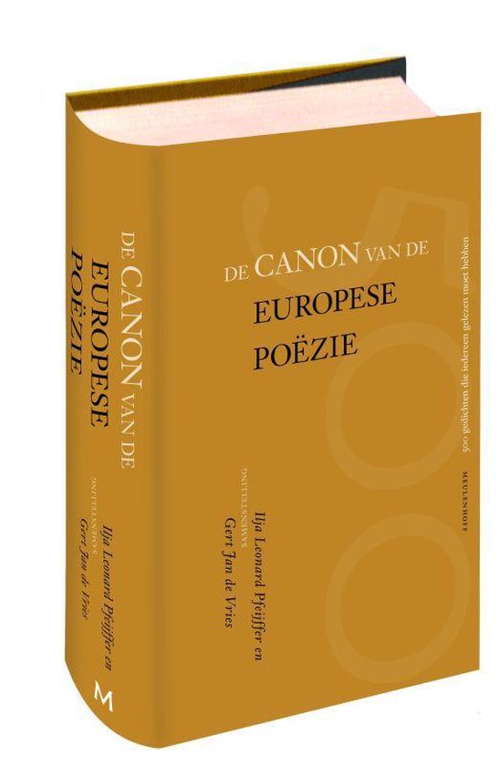 Canon Van De Europese Poezie