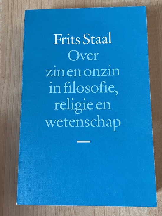 Over zin en onzin in filosofie, religie en wetenschap