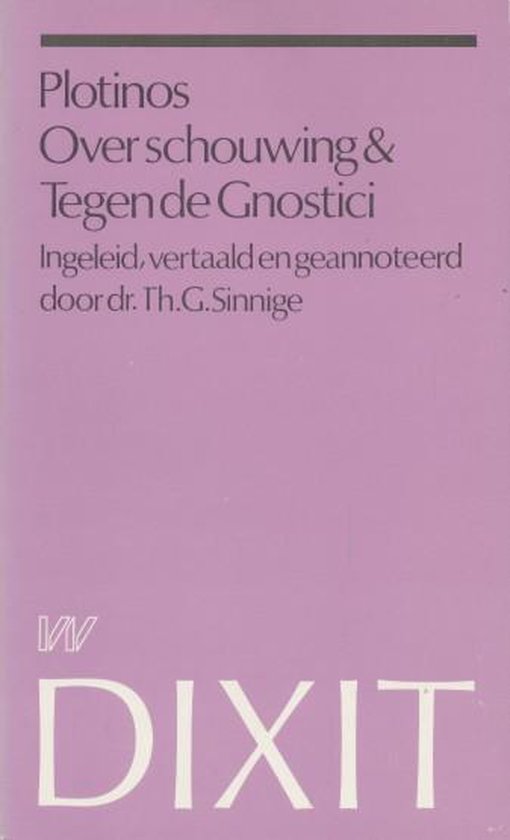 Over schouwing tegen de gnostici