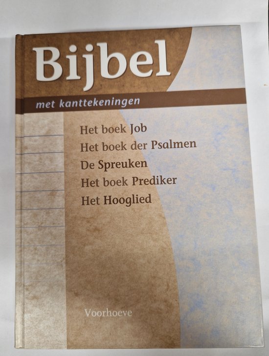 Bijbel Met Kanttekeningen 4