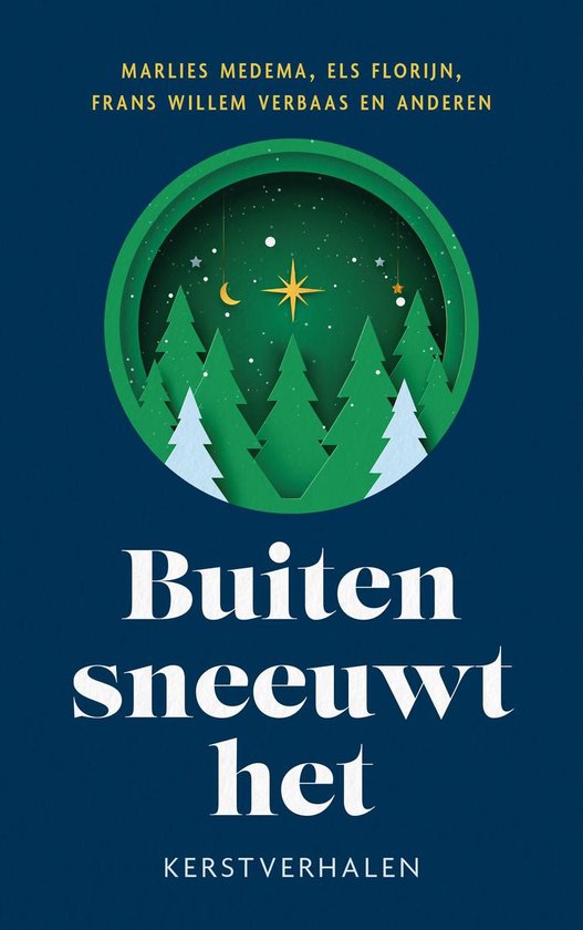 Buiten sneeuwt het