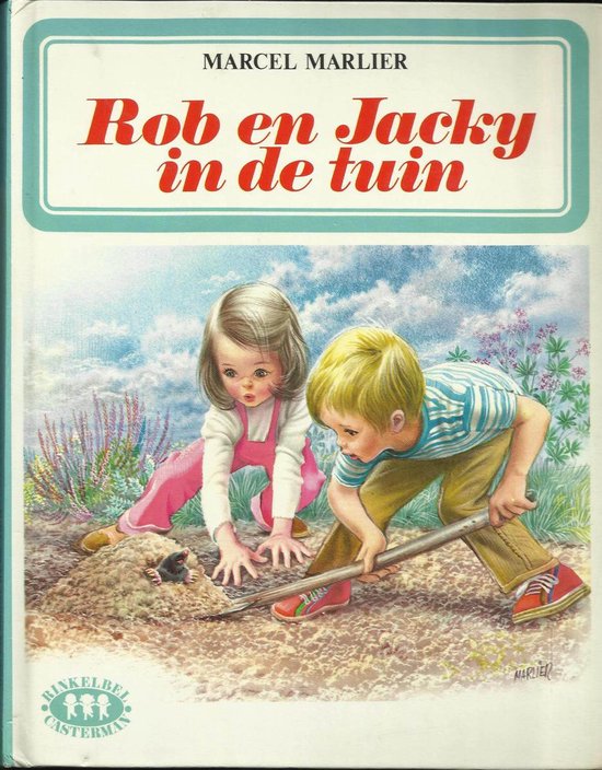 Rob en jacky in de tuin