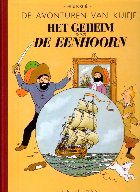 Kuifje facsimile kleur hc11. het geheim van de eenhoorn