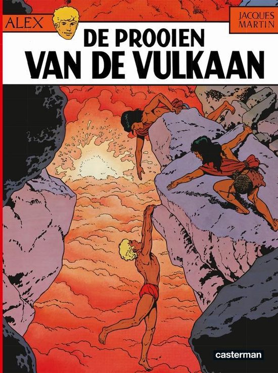 Alex 14. de prooien van de vulkaan