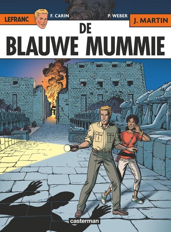 Lefranc 18. de blauwe mummie