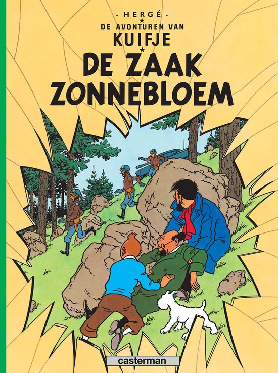 Kuifje Facsimile Kleur  De Zaak Zonnebloem