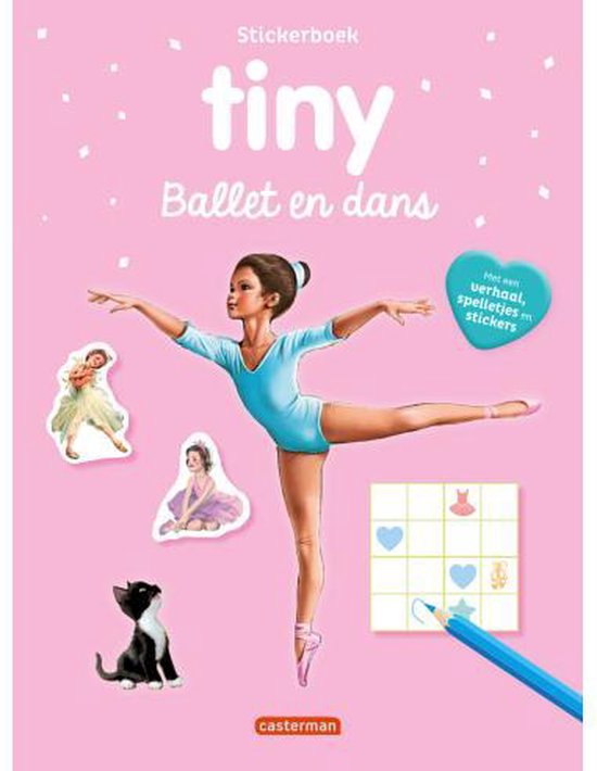 Ballon Tiny- Stickerboeken: Tiny stickerboek - Ballet en dans