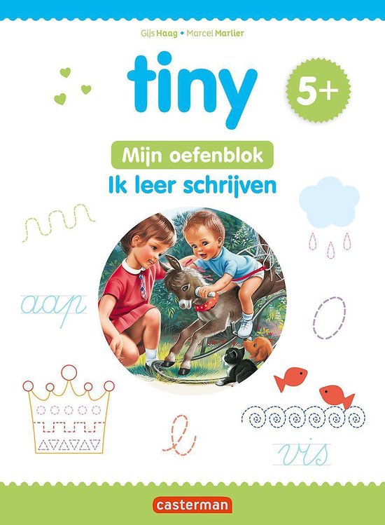 Tiny - Oefenblok 0 - Tiny Oefenblok - Ik leer schrijven 5+