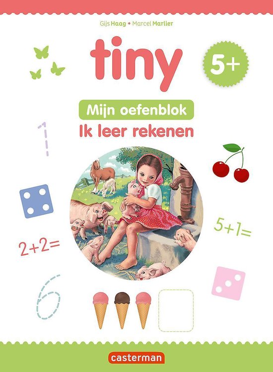 Tiny - Oefenblok 0 - Tiny oefenblok - Ik leer rekenen 5+