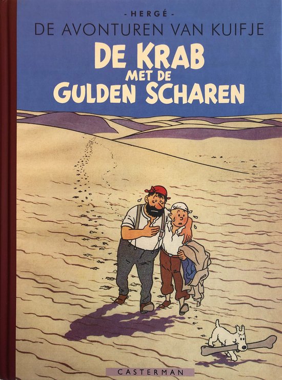 Kuifje HC - De krab met de gulden scharen - 80 jaar Haddock