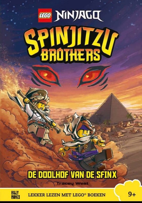 Lekker lezen met LEGO 3 -  Spinjitzu Brothers De doolhof van de sfinx