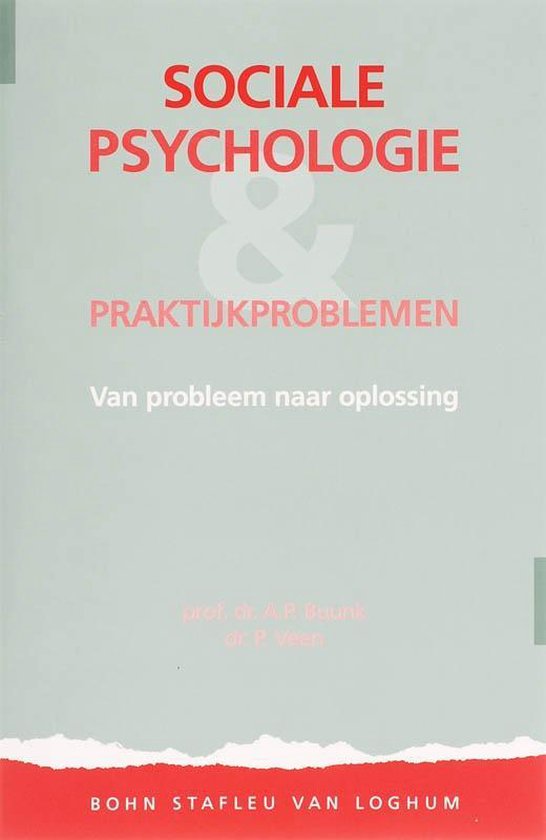 Sociale psychologie en praktijkproblemen