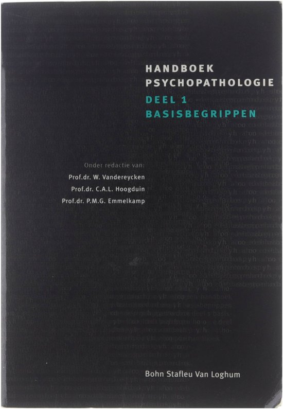 Handboek Psychopathologie 1