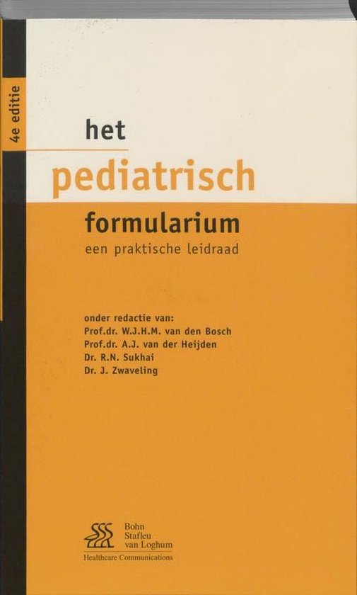 Formularium  -   Het pediatrisch formularium