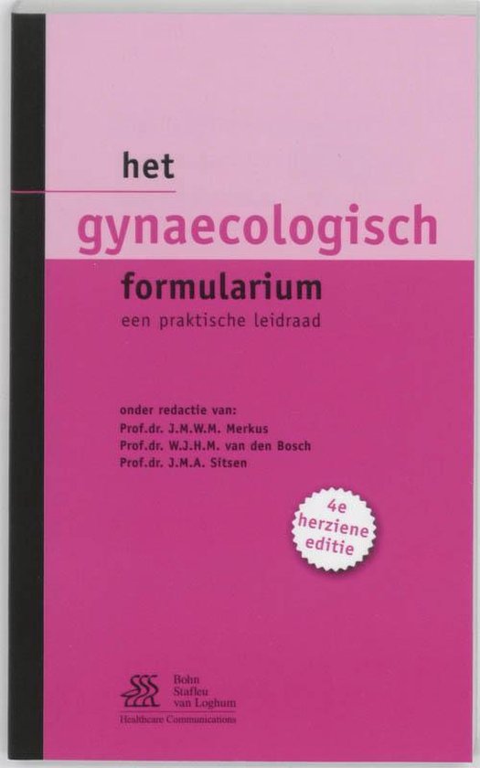 Formularium  -   Het gynaecologisch formularium