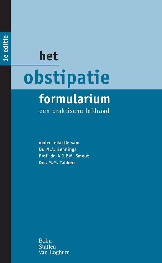 Formularium reeks 2010 - Het obstipatie formularium