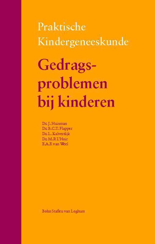 Praktische kindergeneeskunde - Gedragsproblemen bij kinderen