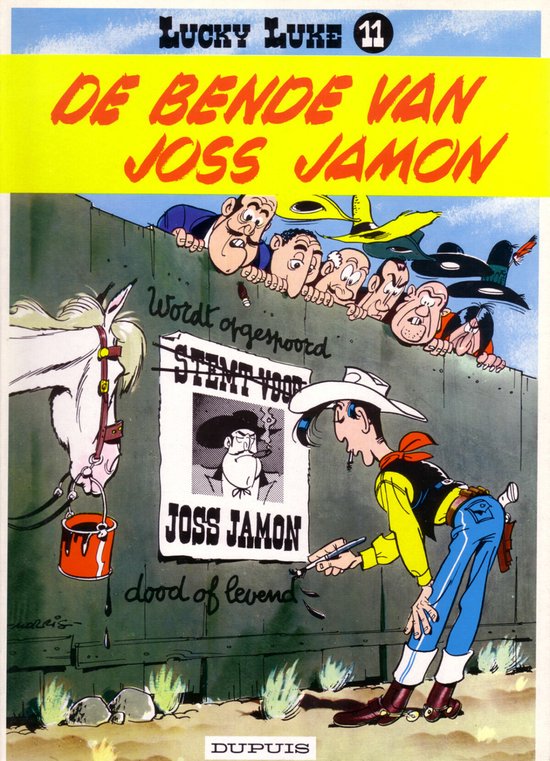 Lucky luke 11. de bende van joss jamon