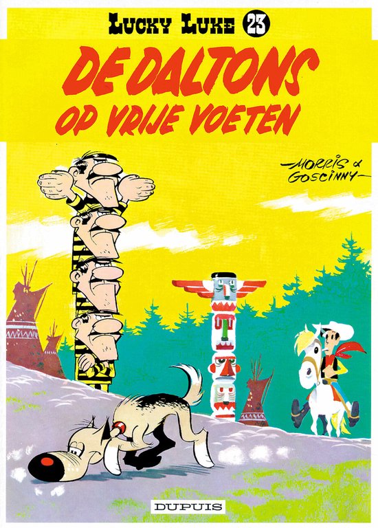 Lucky luke 23. de daltons op vrije voeten