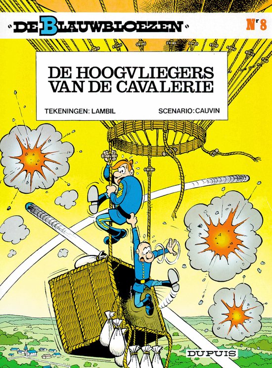 De Blauwbloezen 8 - De hoogvliegers van de cavalerie