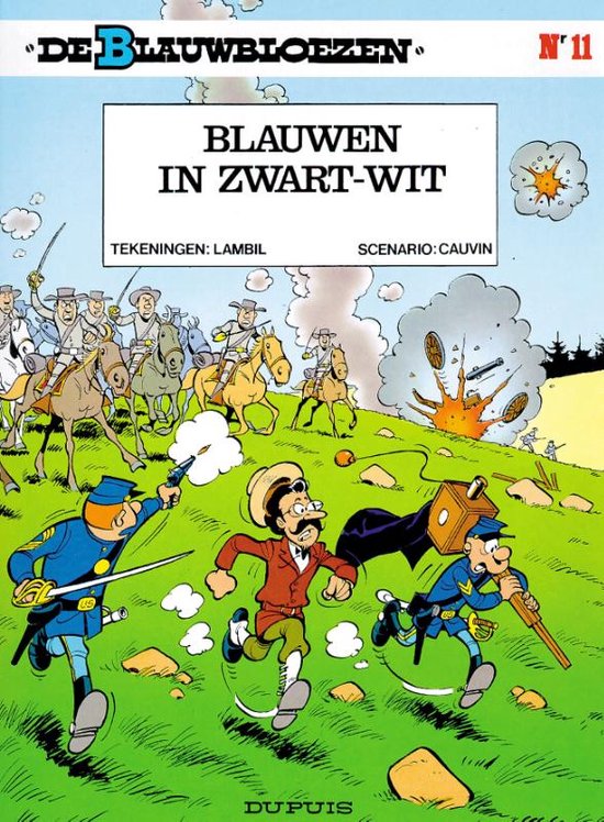 De Blauwbloezen 11 - Blauwen in zwart-wit