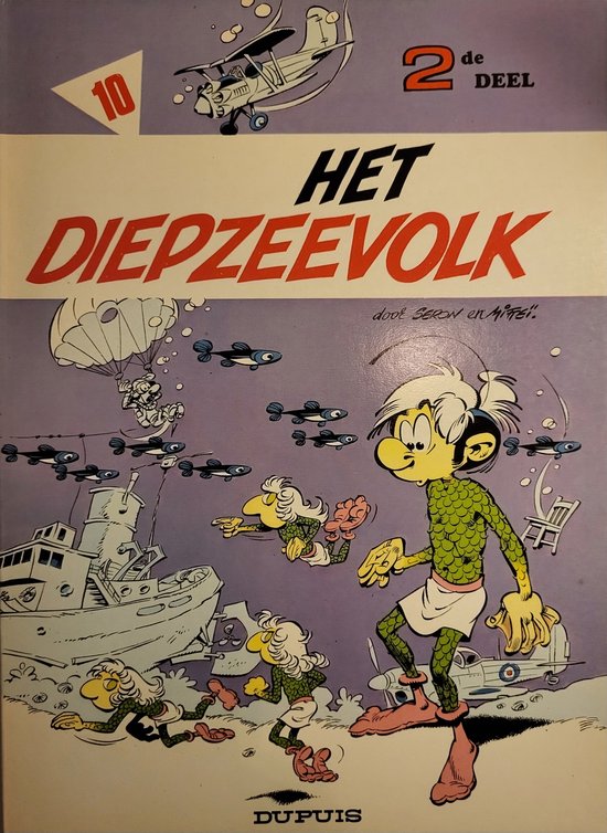 De mini-mensjes no 10: Het diepzeevolk - uitgave Dupuis