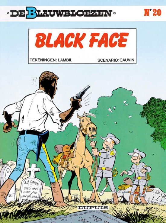 De Blauwbloezen 20 - Black face