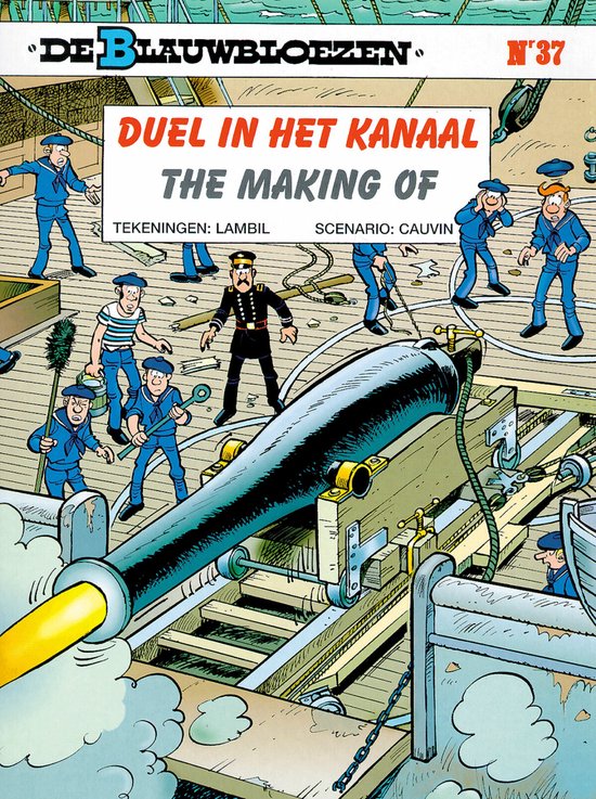 De Blauwbloezen 37 - Duel in het kanaal