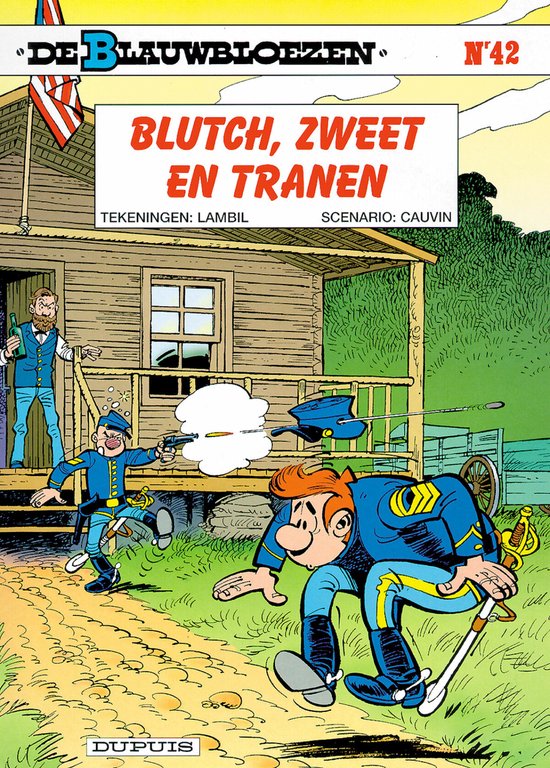 De Blauwbloezen 42 - Blutch, zweet en tranen