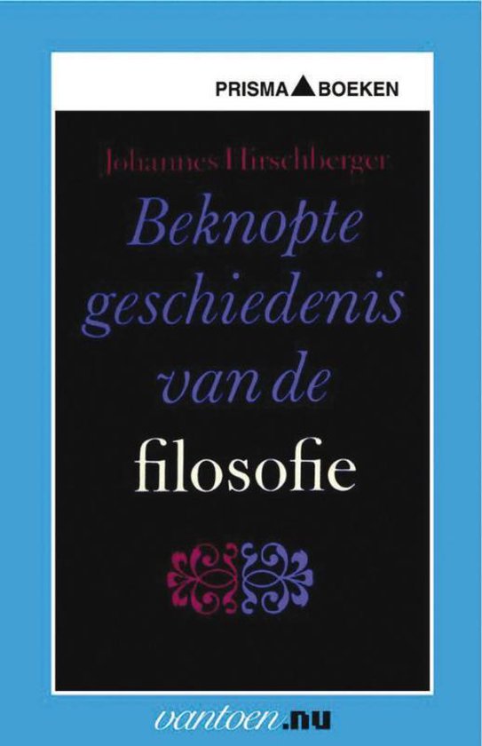 Vantoen.nu  -   Beknopte geschiedenis van de filosofie