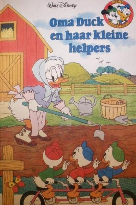 Oma Duck en haar kleine helpers Walt disney boekenclub